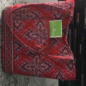 Vera Bradley Bucket Tote- Frankly Scarlet